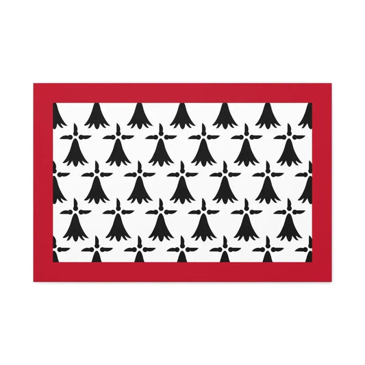 Flag of Limousin France - Canvas Wall Art 36" x 24" 1.25" - The Sticker Space