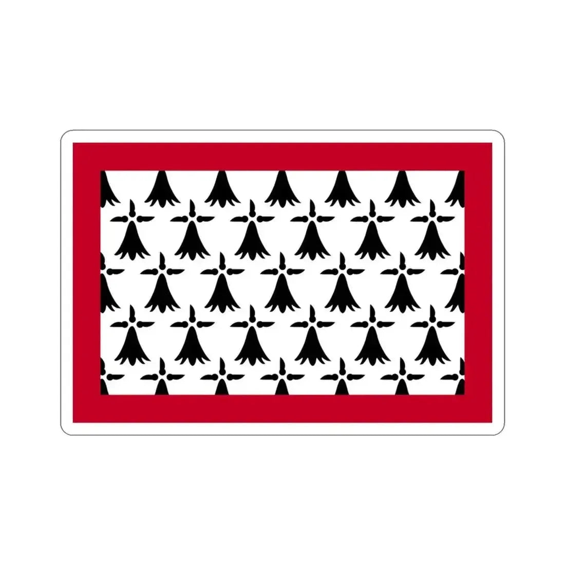 Flag of Limousin France STICKER Vinyl Die-Cut Decal 3 Inch - The Sticker Space