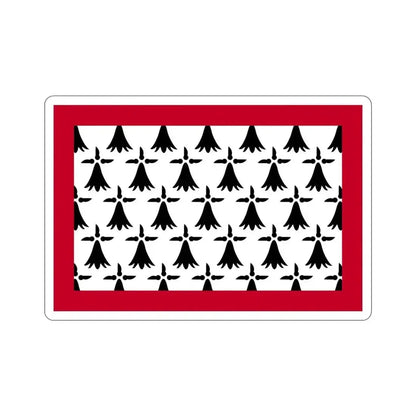 Flag of Limousin France STICKER Vinyl Die-Cut Decal 4 Inch - The Sticker Space