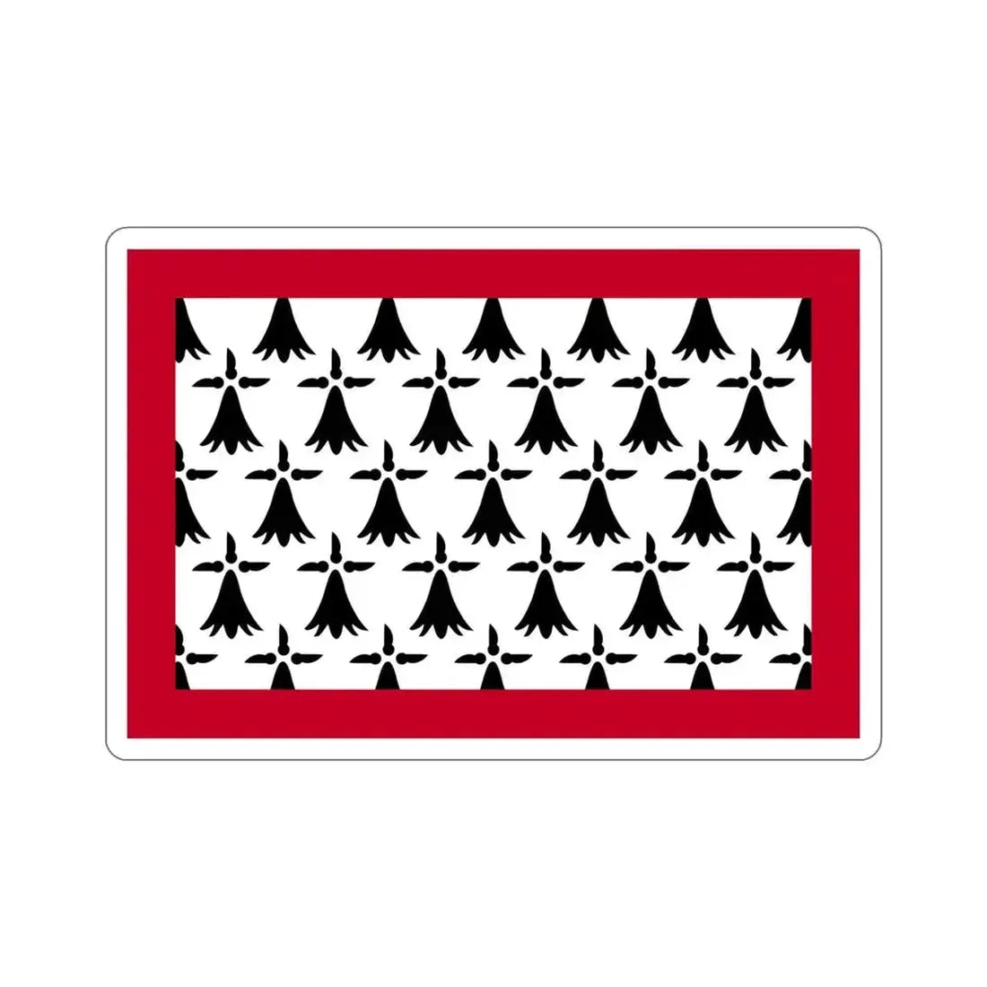 Flag of Limousin France STICKER Vinyl Die-Cut Decal 4 Inch - The Sticker Space