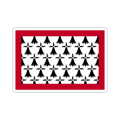 Flag of Limousin France STICKER Vinyl Die-Cut Decal 4 Inch - The Sticker Space