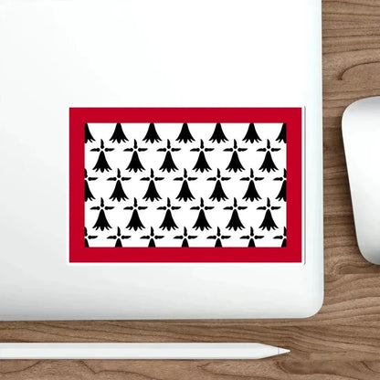 Flag of Limousin France STICKER Vinyl Die-Cut Decal - The Sticker Space