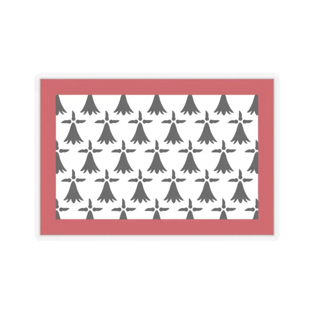 Flag of Limousin France - STICKER Vinyl Kiss-Cut Decal 2 Inch Transparent - The Sticker Space