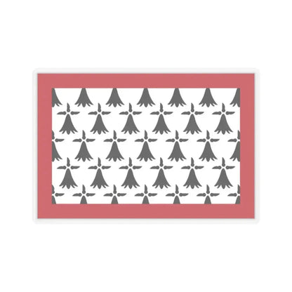 Flag of Limousin France - STICKER Vinyl Kiss-Cut Decal 2 Inch Transparent - The Sticker Space