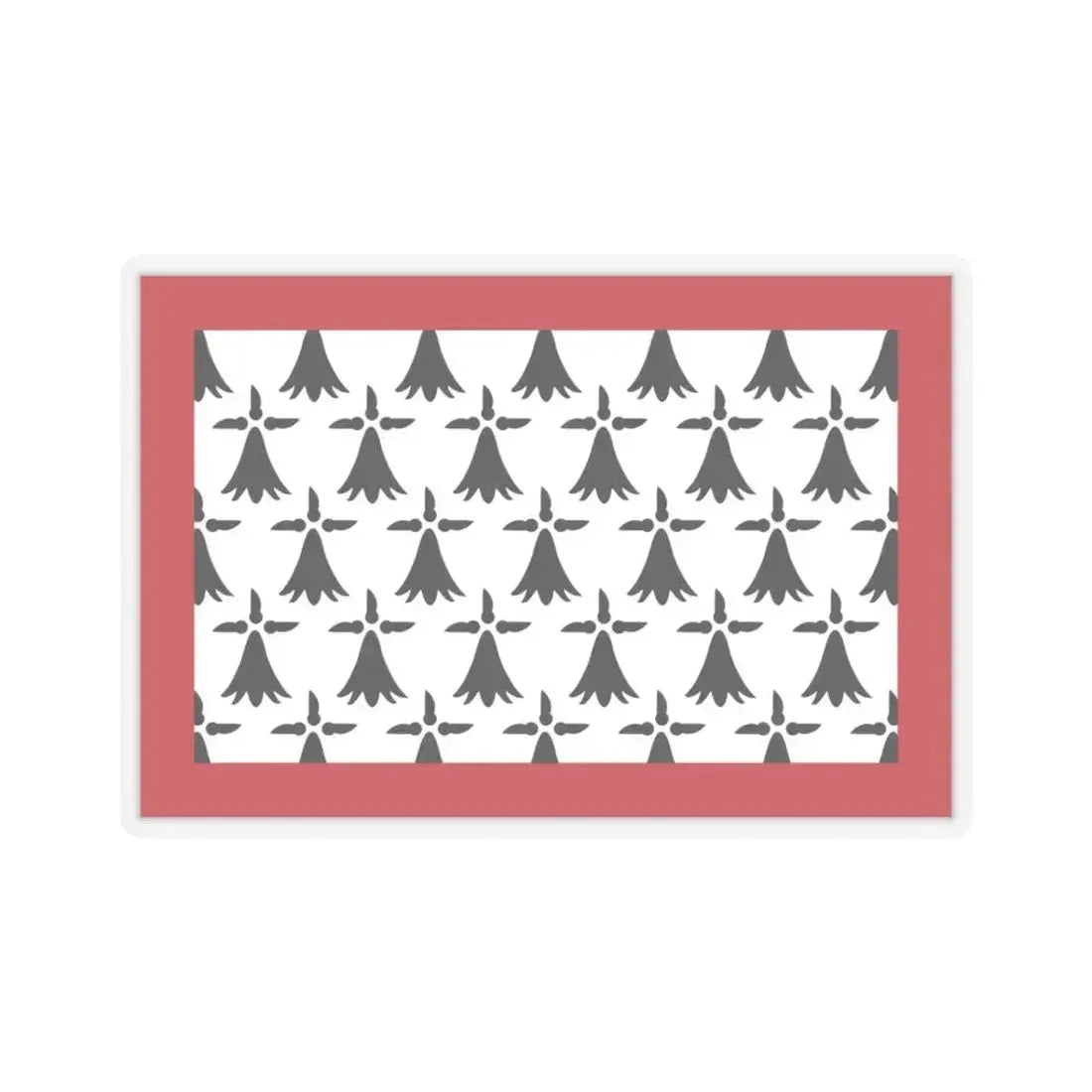 Flag of Limousin France - STICKER Vinyl Kiss-Cut Decal 3 Inch Transparent - The Sticker Space