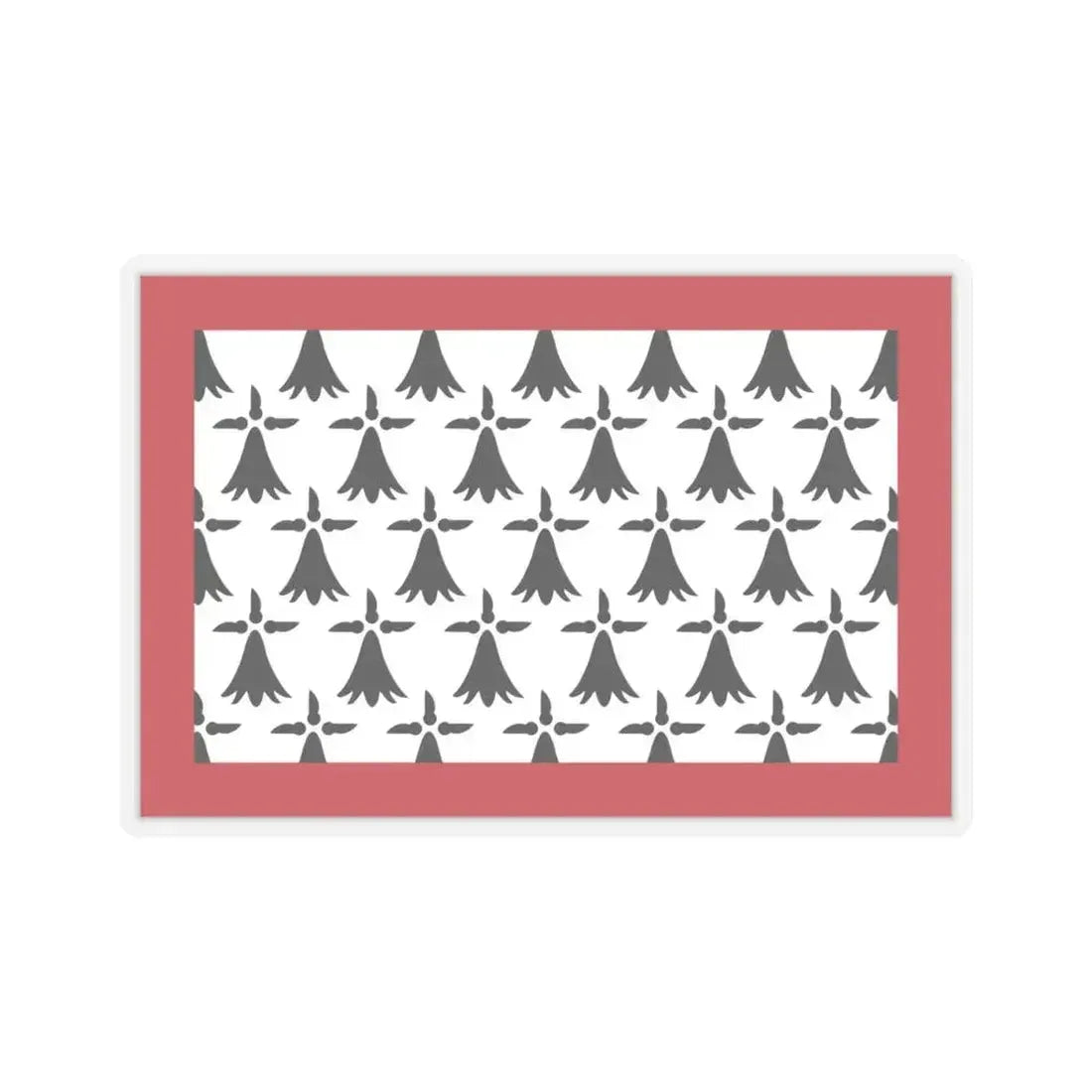 Flag of Limousin France - STICKER Vinyl Kiss-Cut Decal 4 Inch Transparent - The Sticker Space