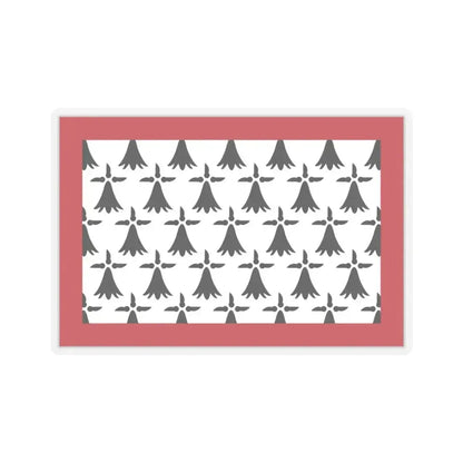 Flag of Limousin France - STICKER Vinyl Kiss-Cut Decal 4 Inch Transparent - The Sticker Space