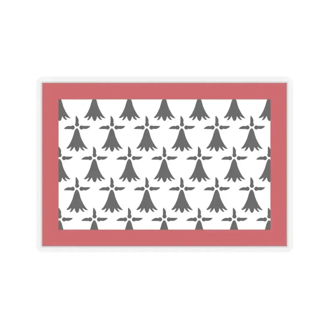Flag of Limousin France - STICKER Vinyl Kiss-Cut Decal 6 Inch Transparent - The Sticker Space