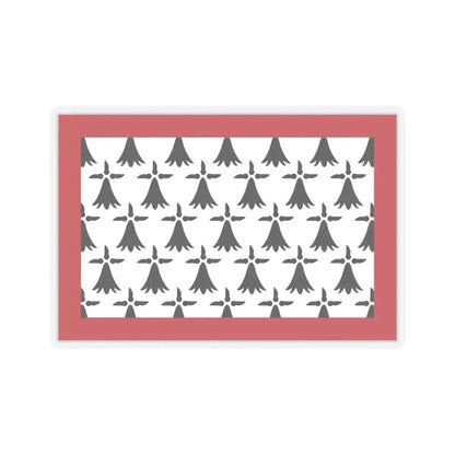 Flag of Limousin France - STICKER Vinyl Kiss-Cut Decal 6 Inch Transparent - The Sticker Space