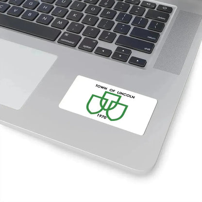 Flag of Lincoln Ontario (Canada) STICKER Vinyl Kiss-Cut Decal - The Sticker Space