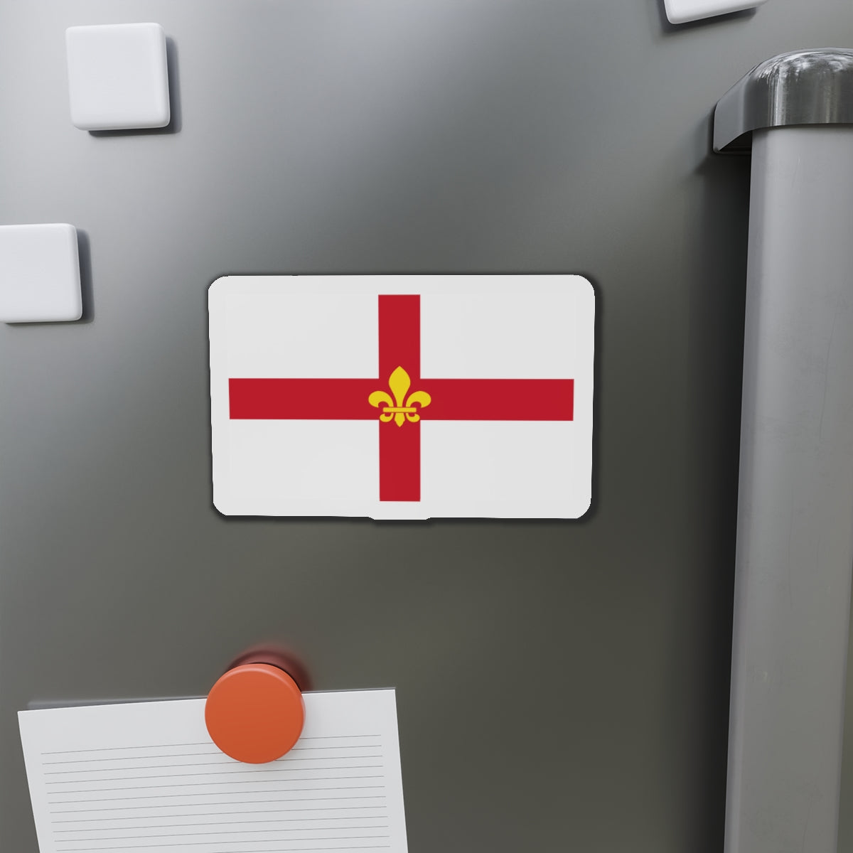 Flag of Lincoln UK - Die-Cut Magnet-The Sticker Space