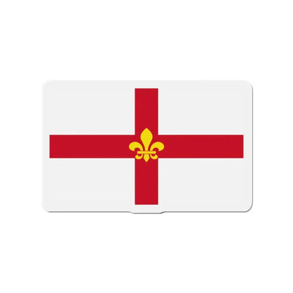 Flag of Lincoln UK - Refrigerator Magnet 3 Inch - The Sticker Space