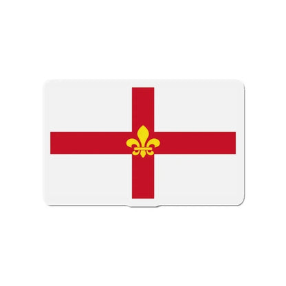 Flag of Lincoln UK - Refrigerator Magnet 4 Inch - The Sticker Space