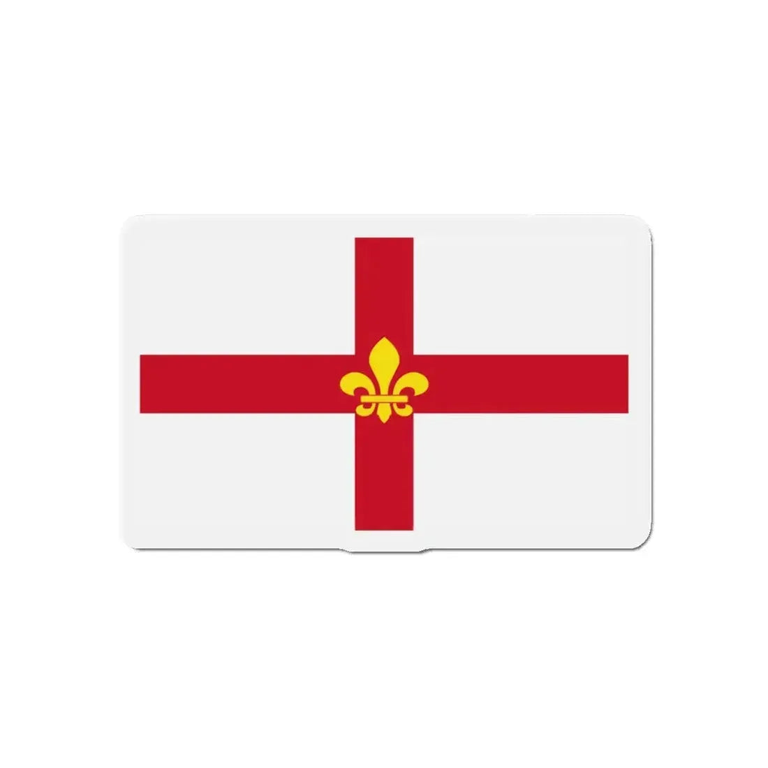 Flag of Lincoln UK - Refrigerator Magnet 5 Inch - The Sticker Space