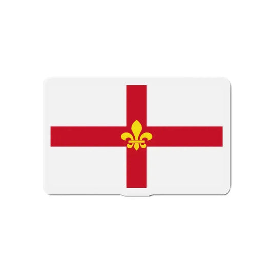 Flag of Lincoln UK - Refrigerator Magnet 6 Inch - The Sticker Space