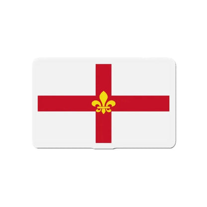 Flag of Lincoln UK - Refrigerator Magnet - The Sticker Space