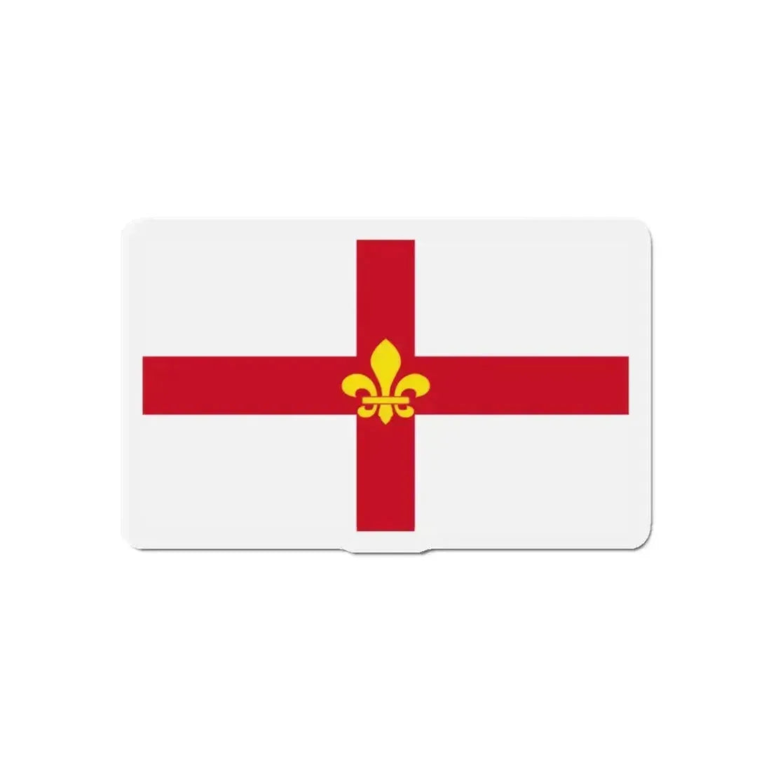 Flag of Lincoln UK - Refrigerator Magnet - The Sticker Space