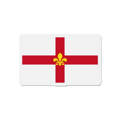 Flag of Lincoln UK - Refrigerator Magnet - The Sticker Space