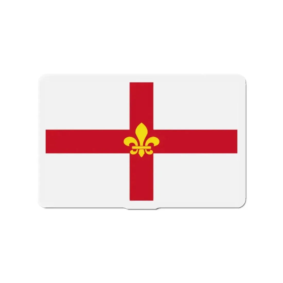 Flag of Lincoln UK - Refrigerator Magnet - The Sticker Space