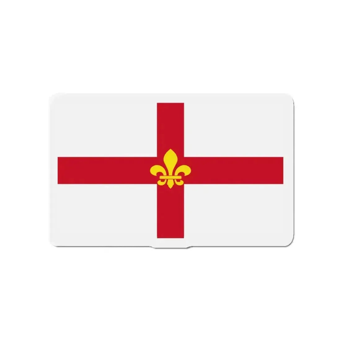 Flag of Lincoln UK - Refrigerator Magnet - The Sticker Space
