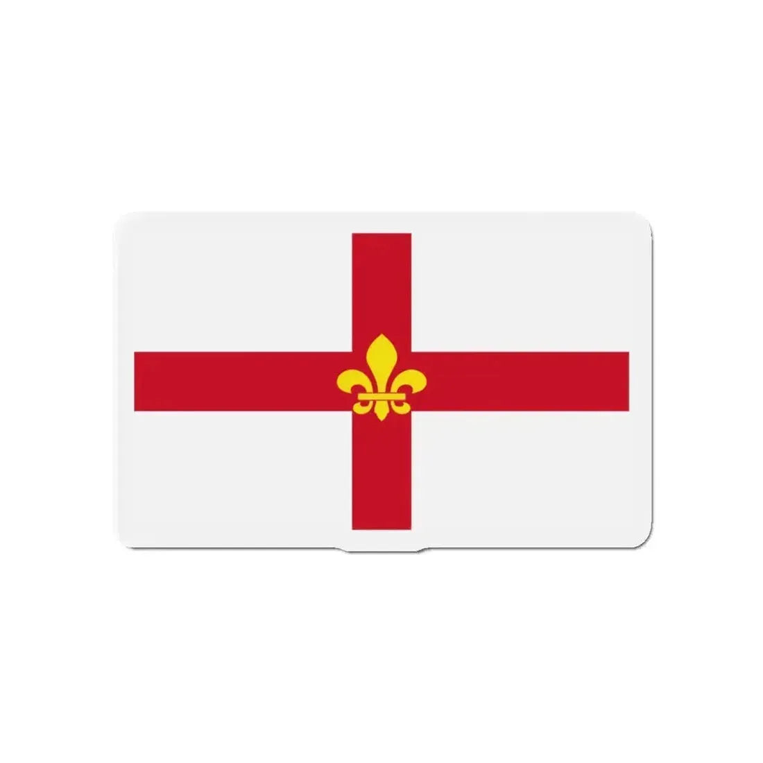 Flag of Lincoln UK - Refrigerator Magnet - The Sticker Space