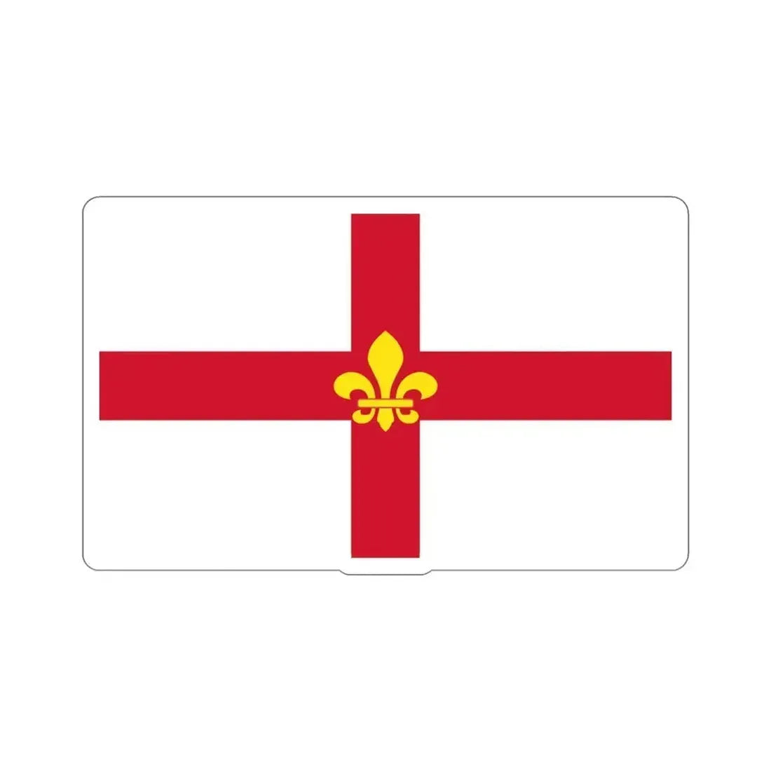 Flag of Lincoln UK STICKER Vinyl Die-Cut Decal 3 Inch - The Sticker Space