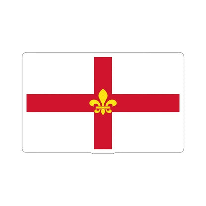 Flag of Lincoln UK STICKER Vinyl Die-Cut Decal 4 Inch - The Sticker Space