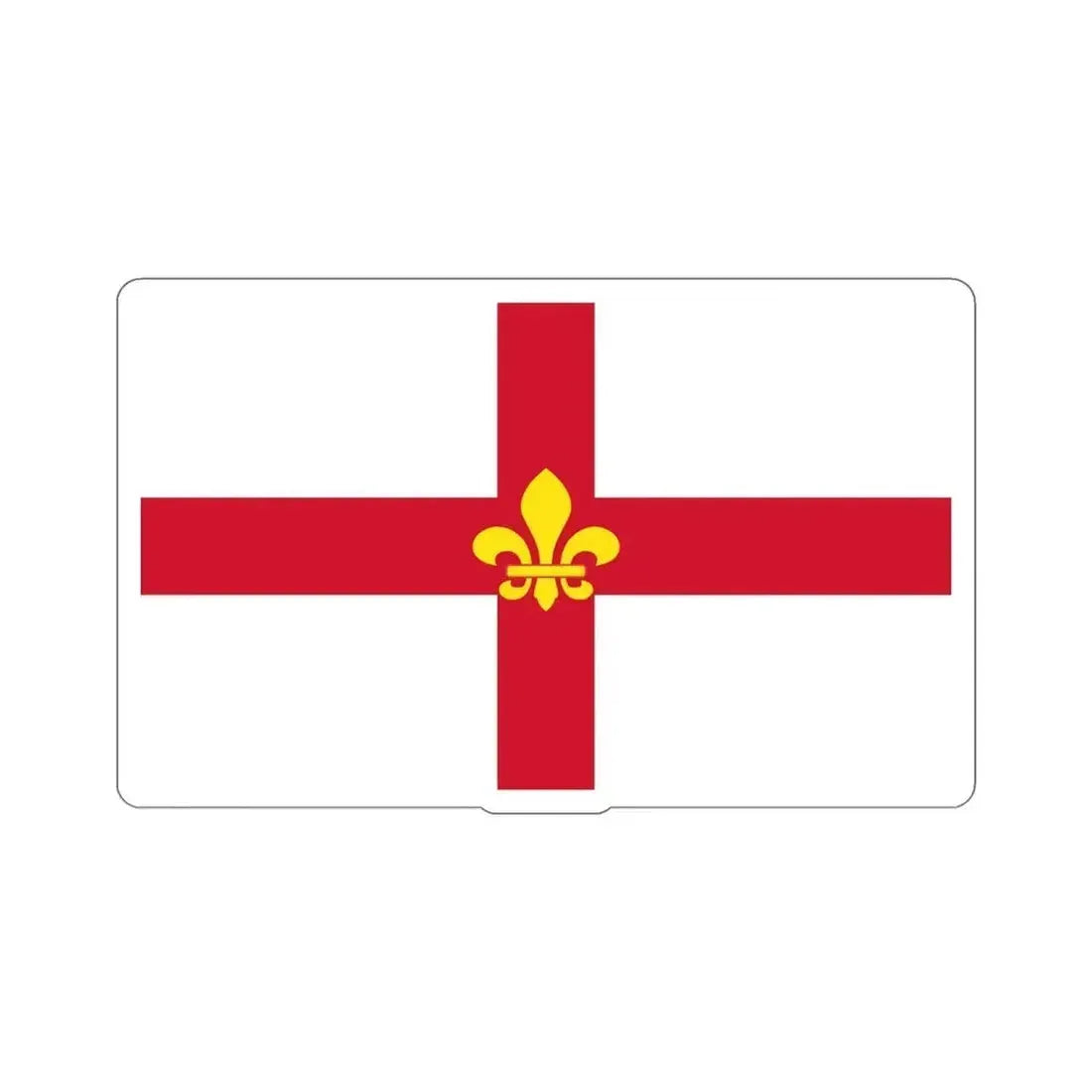 Flag of Lincoln UK STICKER Vinyl Die-Cut Decal 5 Inch - The Sticker Space