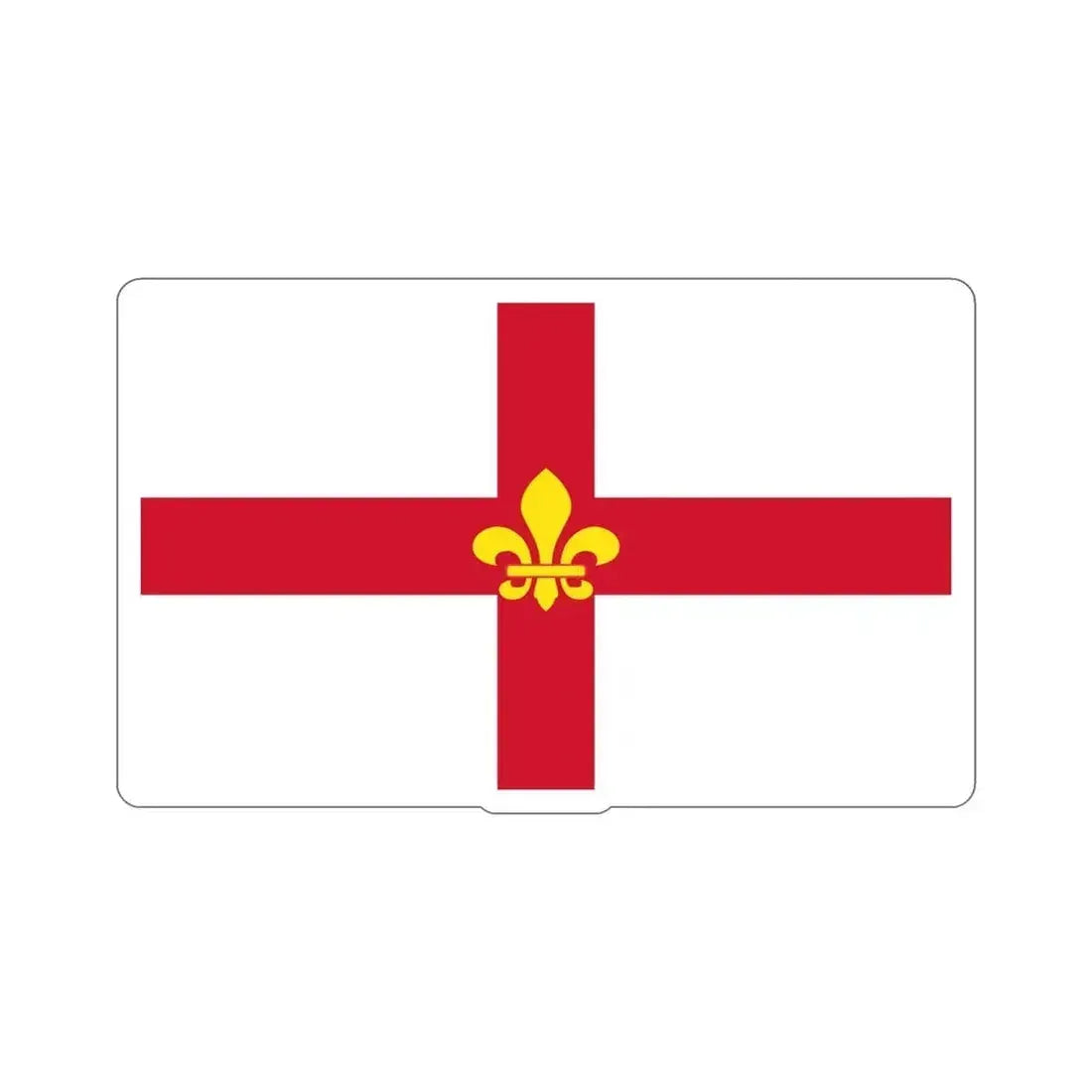 Flag of Lincoln UK STICKER Vinyl Die-Cut Decal 6 Inch - The Sticker Space