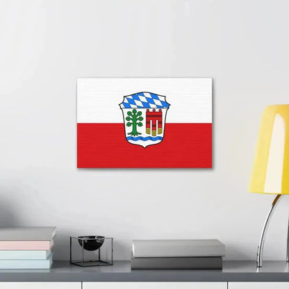 Flag of Lindau Germany - Canvas Wall Art - The Sticker Space