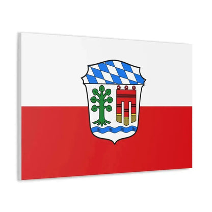Flag of Lindau Germany - Canvas Wall Art - The Sticker Space