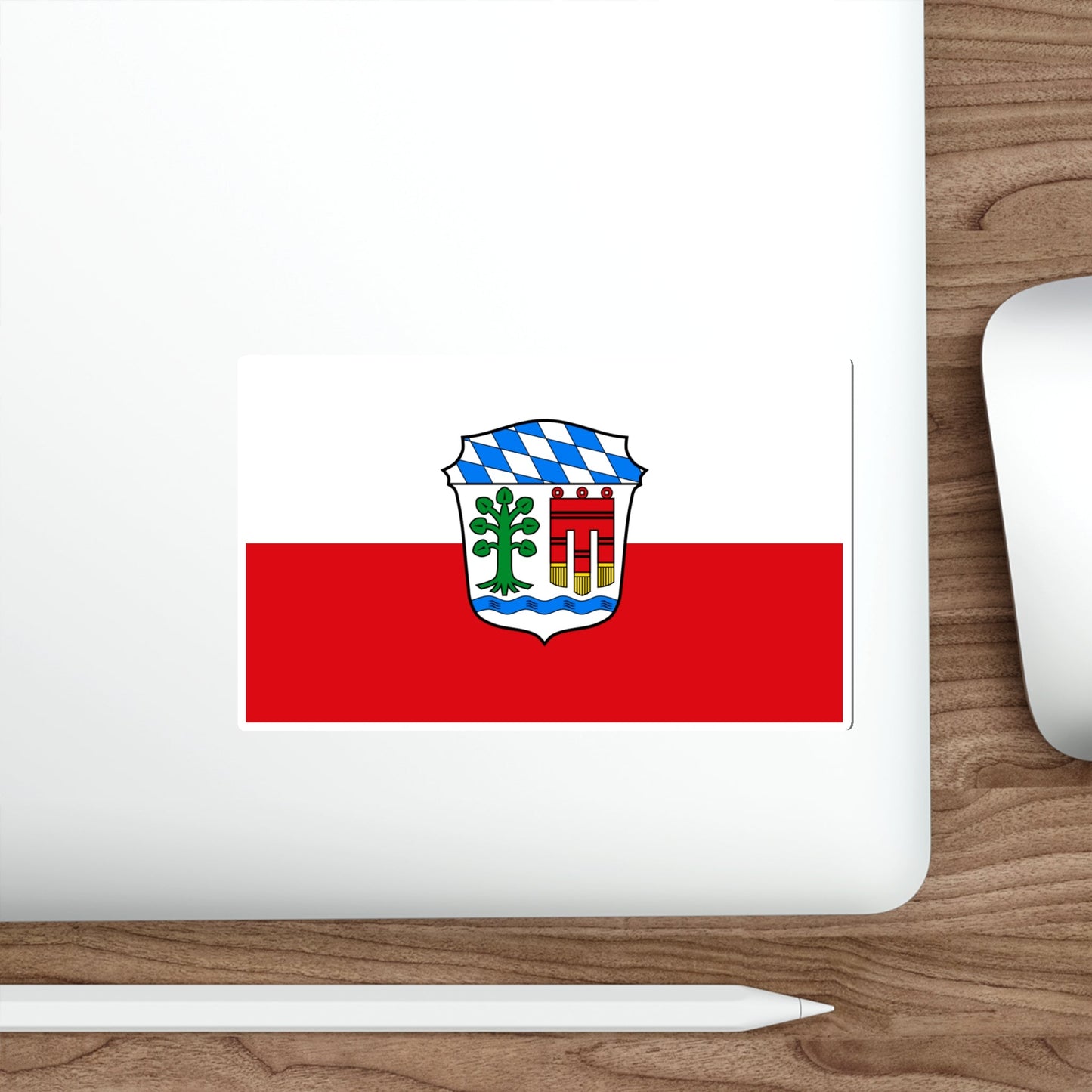 Flag of Lindau Germany STICKER Vinyl Die-Cut Decal-The Sticker Space