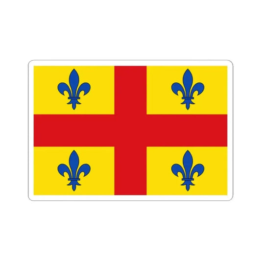 Flag of Lint (Belgium) STICKER Vinyl Kiss-Cut Decal 2 Inch White - The Sticker Space