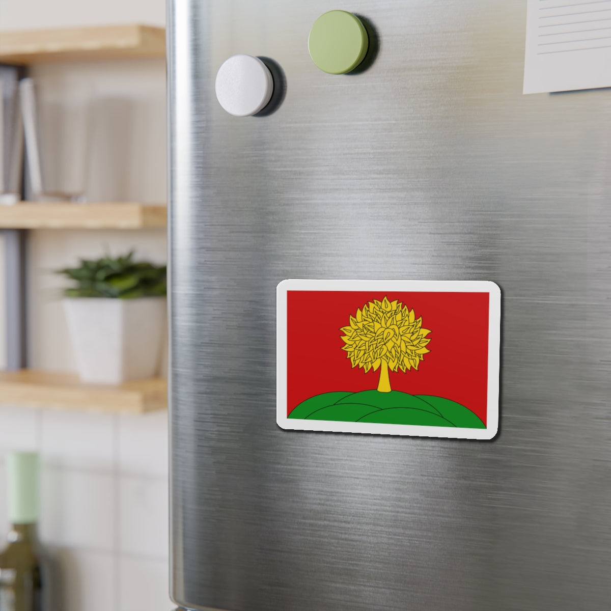 Flag of Lipetsk Oblast Russia - Die-Cut Magnet-The Sticker Space