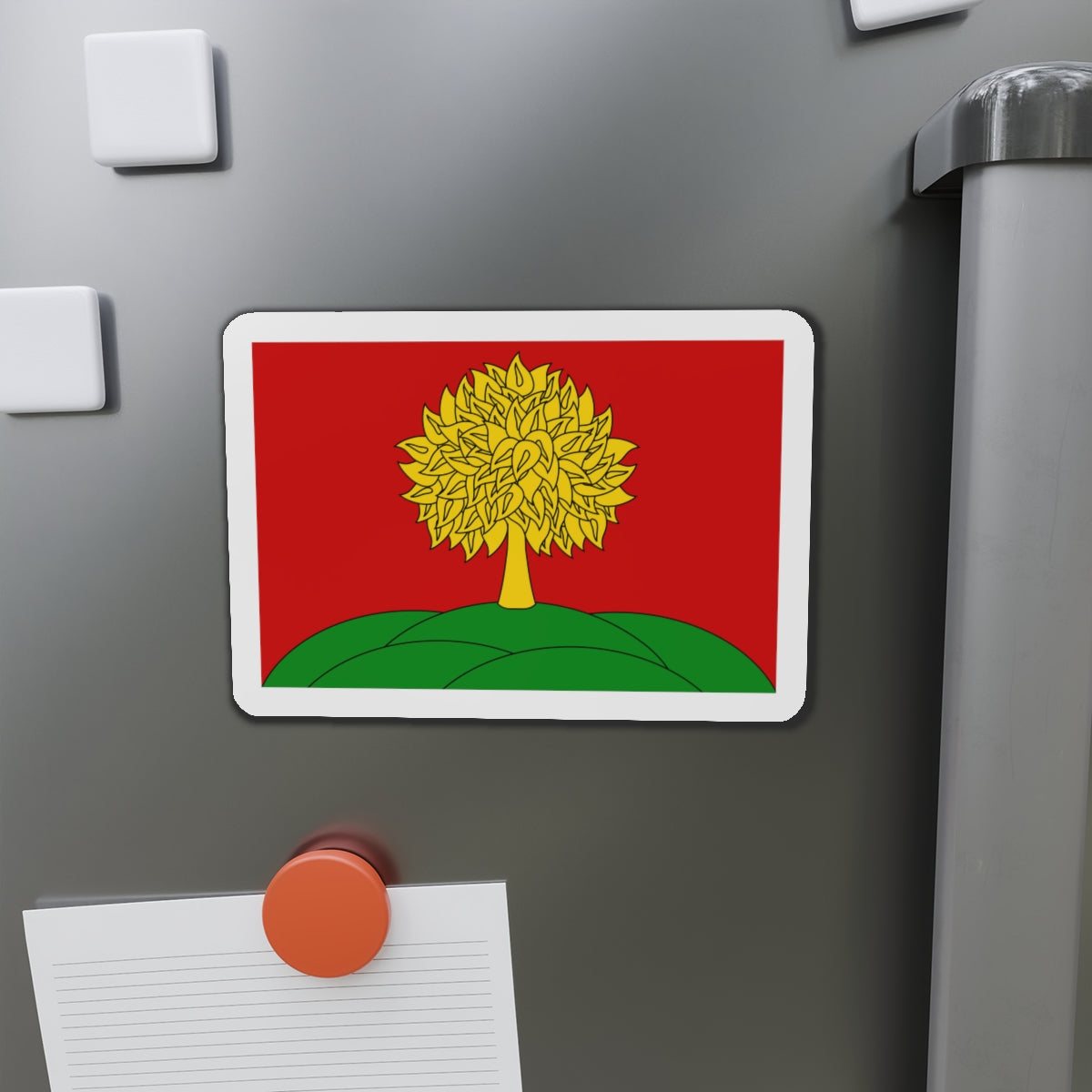 Flag of Lipetsk Oblast Russia - Die-Cut Magnet-The Sticker Space