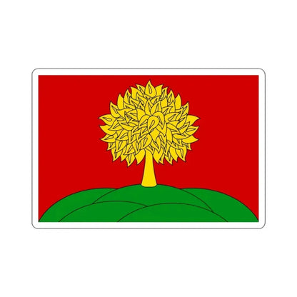 Flag of Lipetsk Oblast Russia - STICKER Vinyl Kiss-Cut Decal 3 Inch White - The Sticker Space