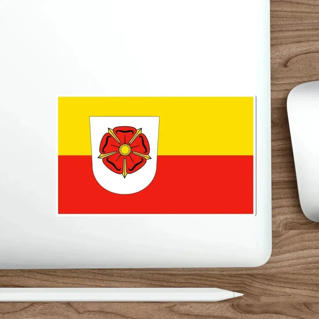Flag of Lippe Germany STICKER Vinyl Die-Cut Decal - The Sticker Space