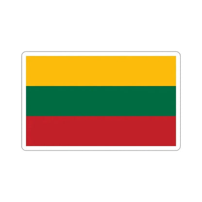 Flag of Lithuania STICKER Vinyl Die-Cut Decal - The Sticker Space