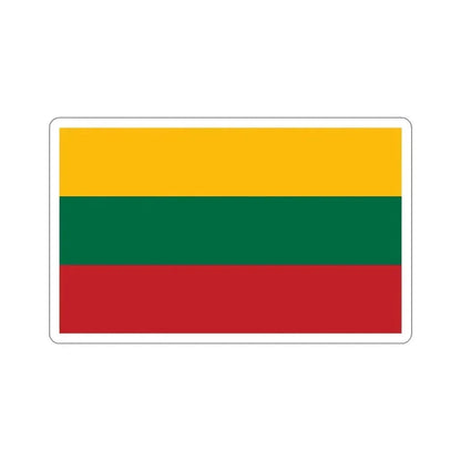 Flag of Lithuania STICKER Vinyl Die-Cut Decal - The Sticker Space