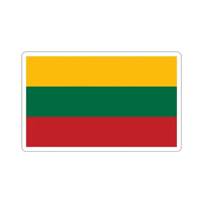 Flag of Lithuania STICKER Vinyl Die-Cut Decal - The Sticker Space