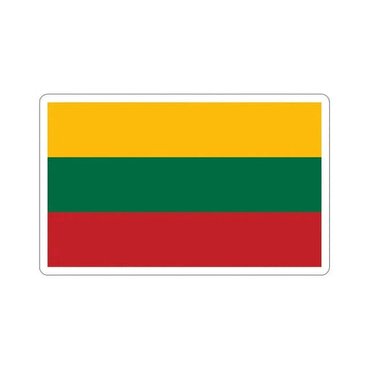 Flag of Lithuania STICKER Vinyl Die-Cut Decal - The Sticker Space