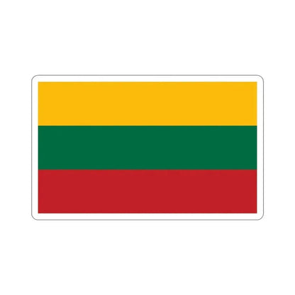 Flag of Lithuania STICKER Vinyl Die-Cut Decal - The Sticker Space