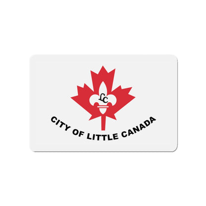 Flag of Little Canada Minnesota - Die-Cut Magnet-3" x 3"-The Sticker Space