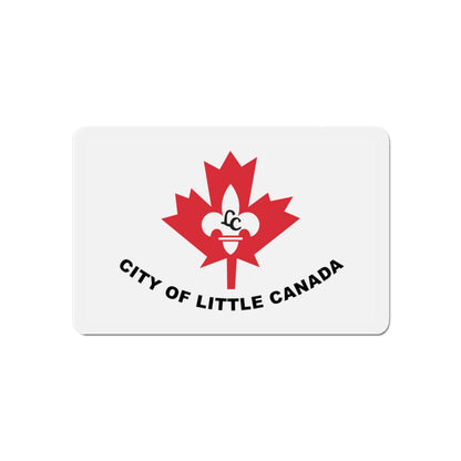 Flag of Little Canada Minnesota - Die-Cut Magnet-6 × 6"-The Sticker Space