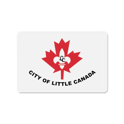 Flag of Little Canada Minnesota - Refrigerator Magnet 2 Inch - The Sticker Space