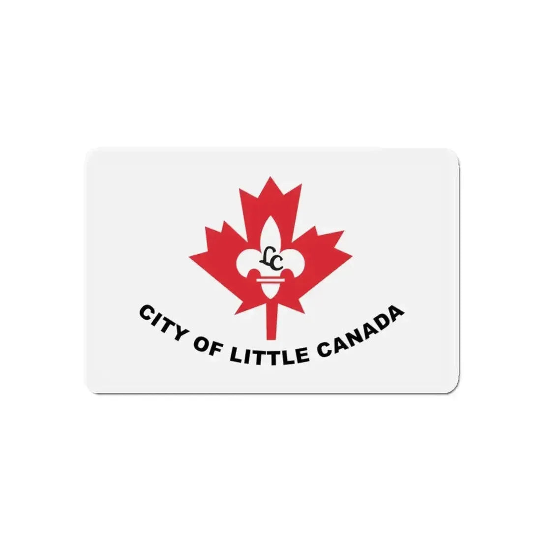Flag of Little Canada Minnesota - Refrigerator Magnet - The Sticker Space