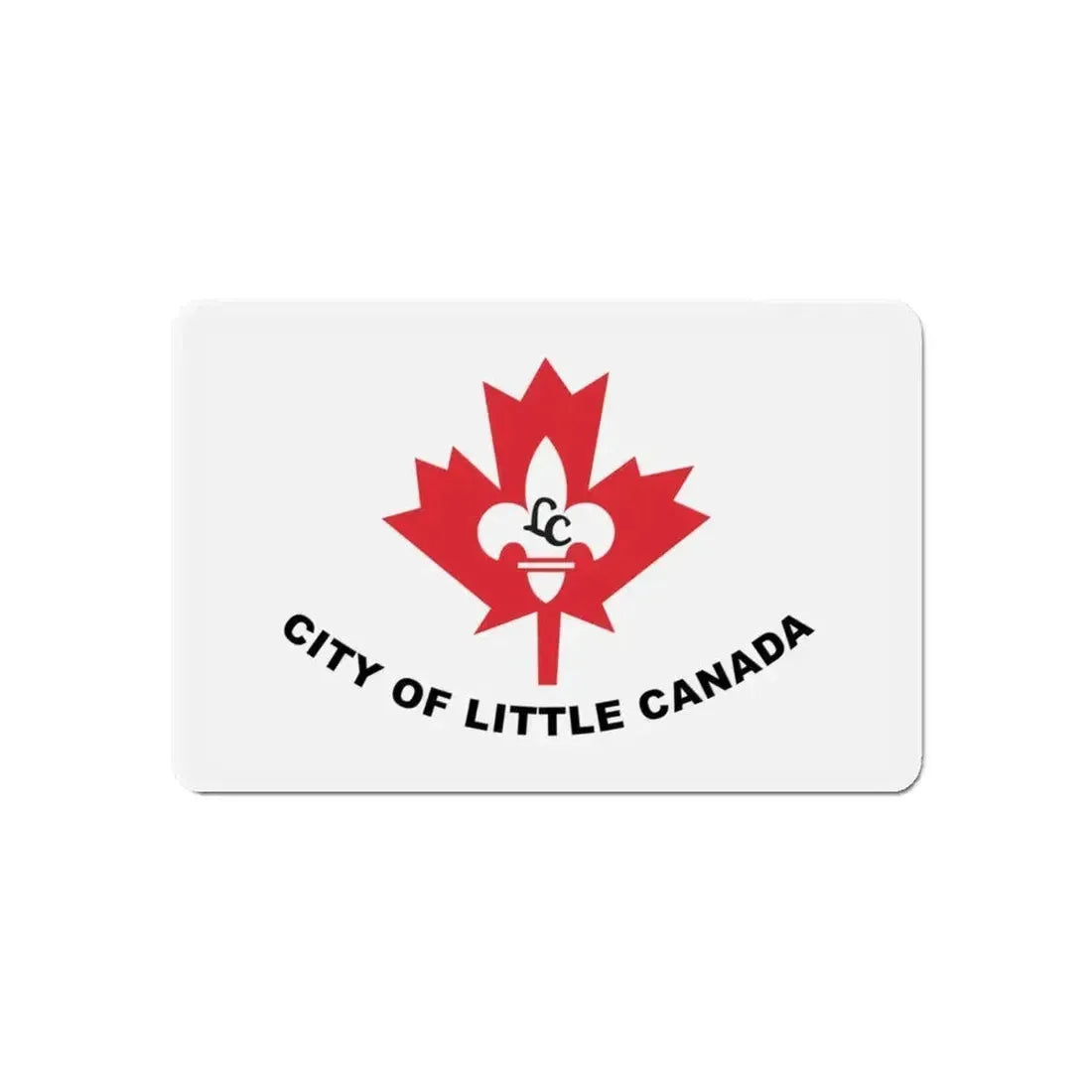 Flag of Little Canada Minnesota - Refrigerator Magnet - The Sticker Space