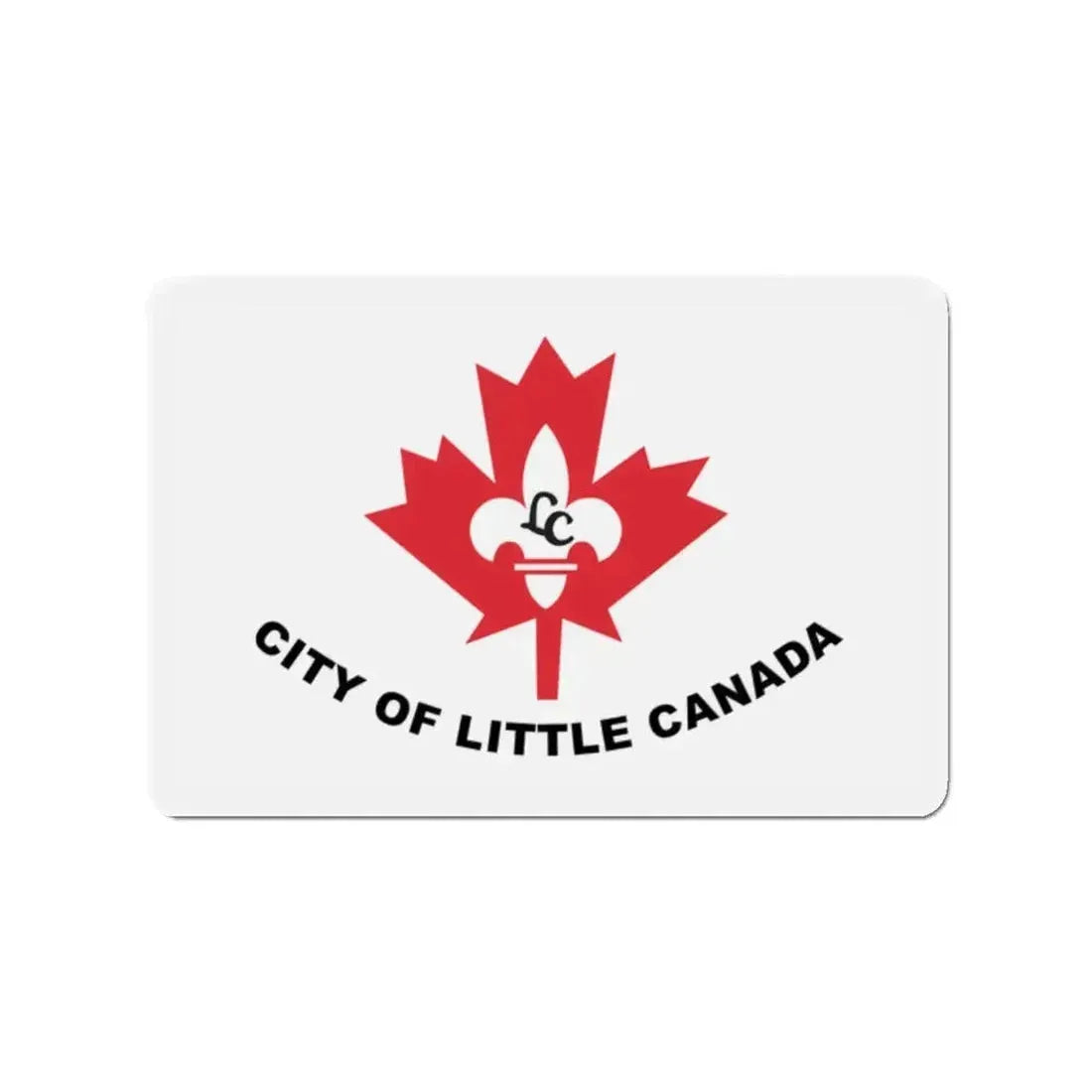 Flag of Little Canada Minnesota - Refrigerator Magnet - The Sticker Space