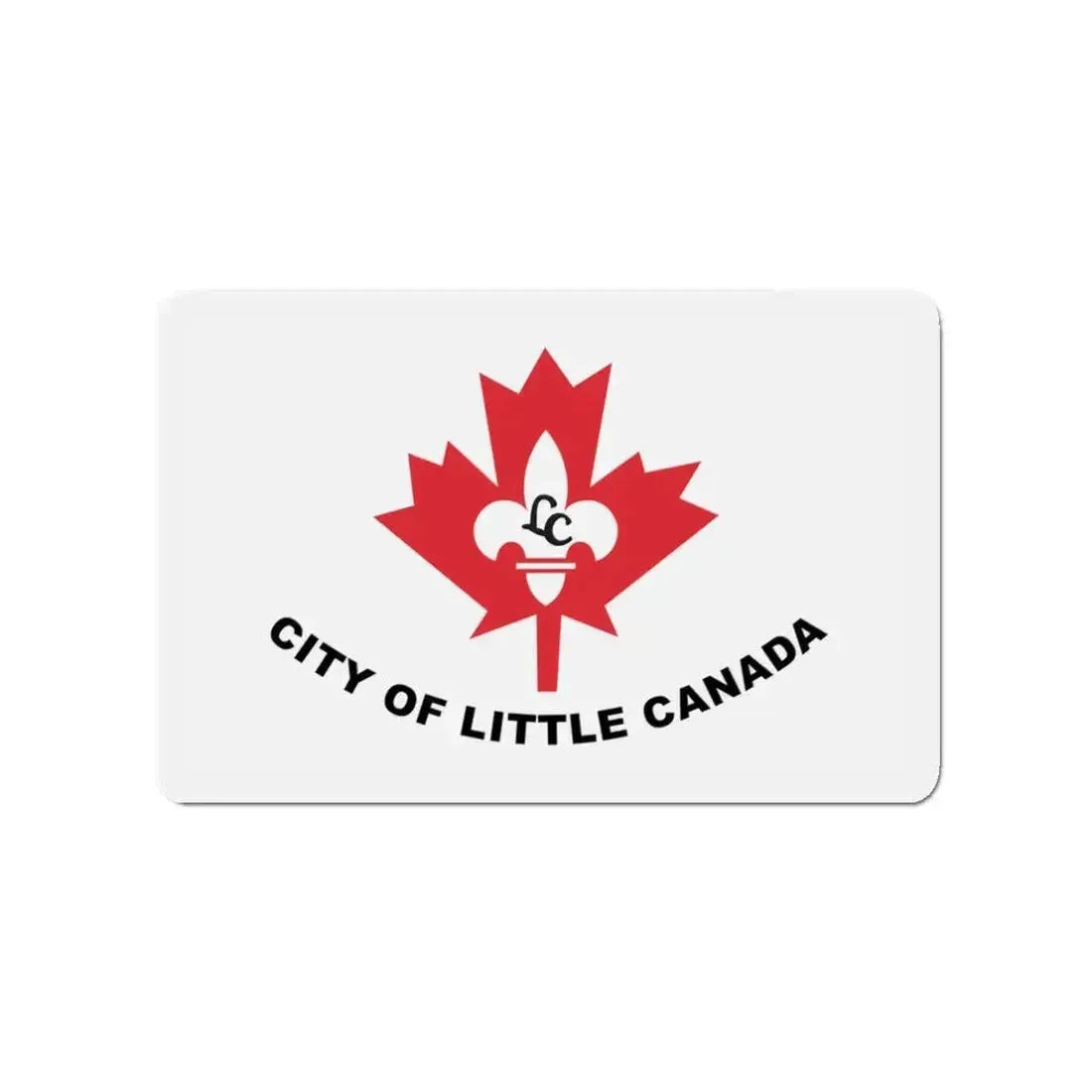 Flag of Little Canada Minnesota - Refrigerator Magnet - The Sticker Space