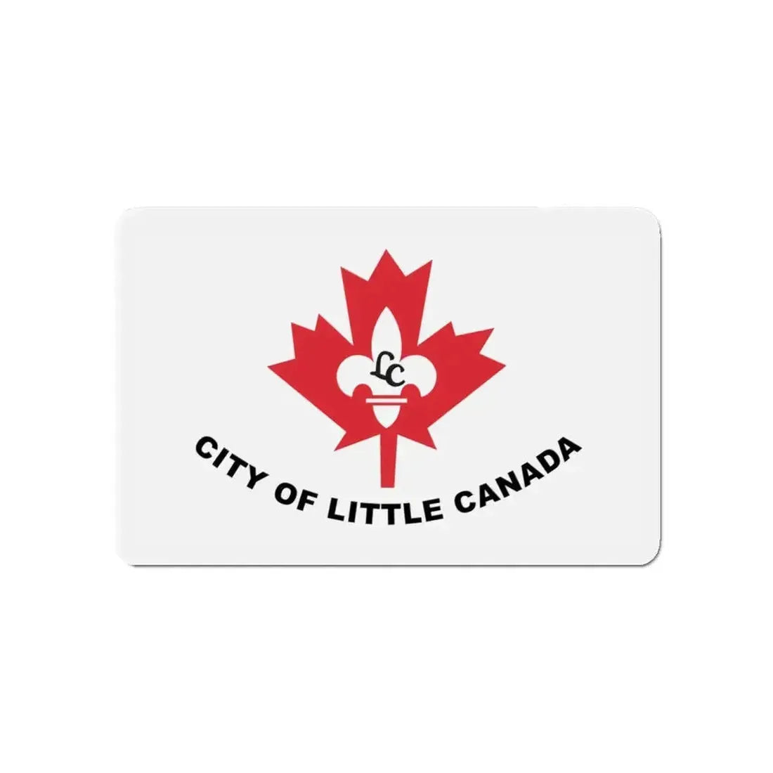 Flag of Little Canada Minnesota - Refrigerator Magnet - The Sticker Space